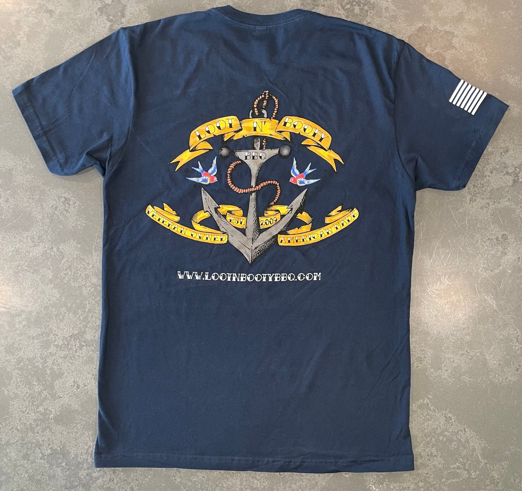 Navy LNB Anchor T-shirt
