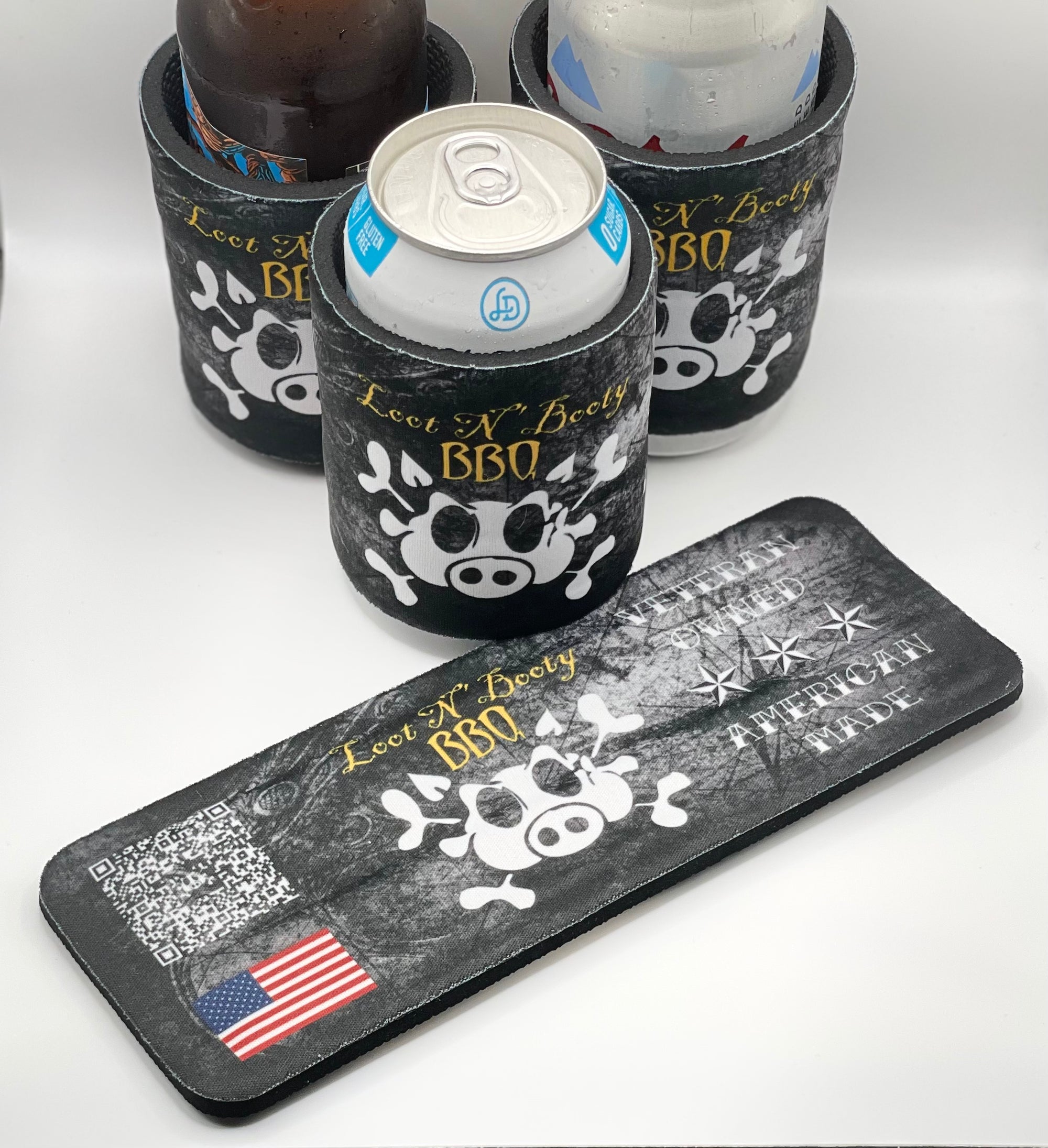 Loot N' Booty BBQ Slap Koozie