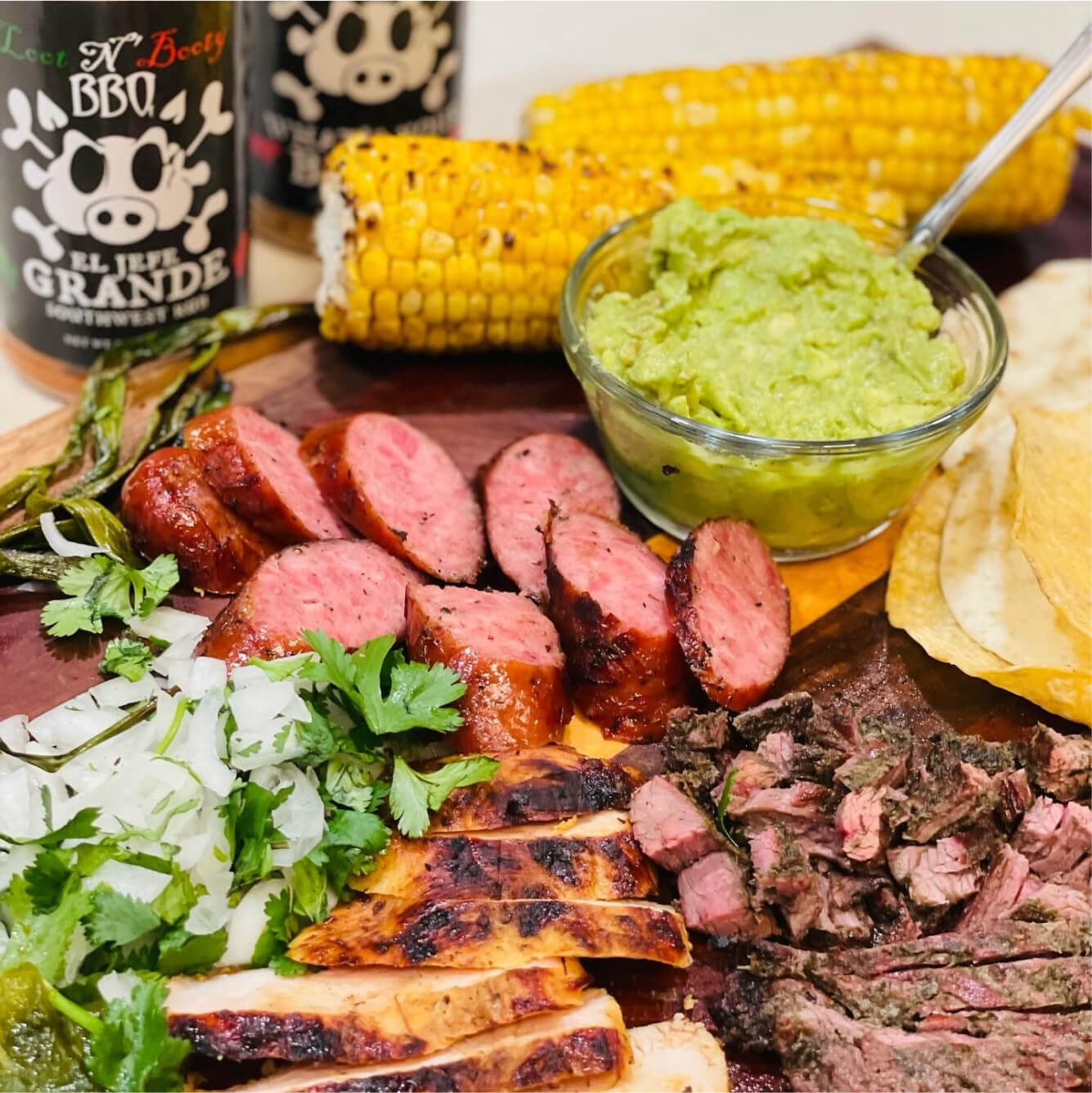 Loot N' Booty BBQ Jolly Roger Jalapeño Garlic Black Rub – Lootnbooty